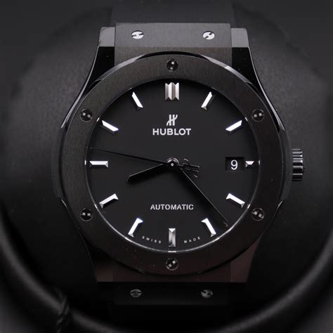 classic fusion black magic hublot|Hublot classic fusion price.